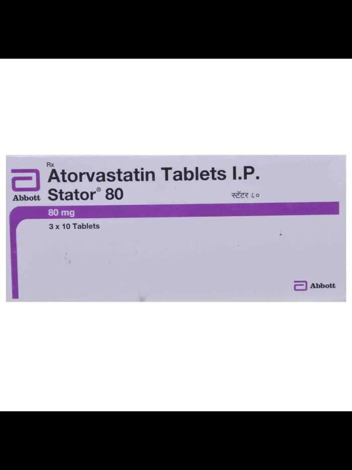 Atorvastatin 80 Tablets