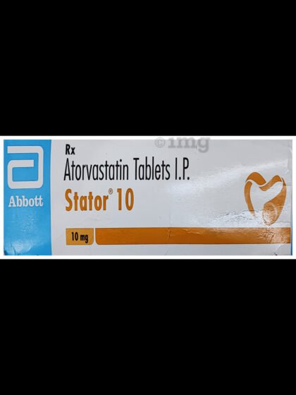 Atorvastatin 10 Tablets