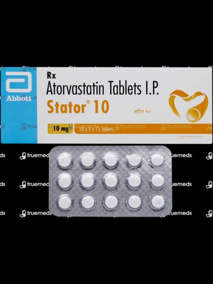 Atorvastatin 10 Tablets
