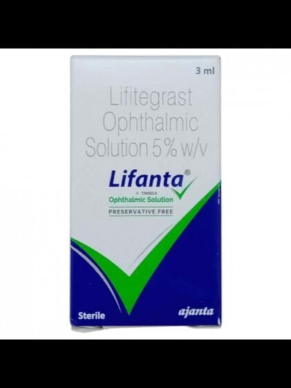 Lifitegrast eye drops