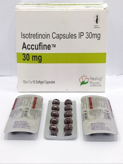 Accufine Isotretinoin 30mg Capsule
