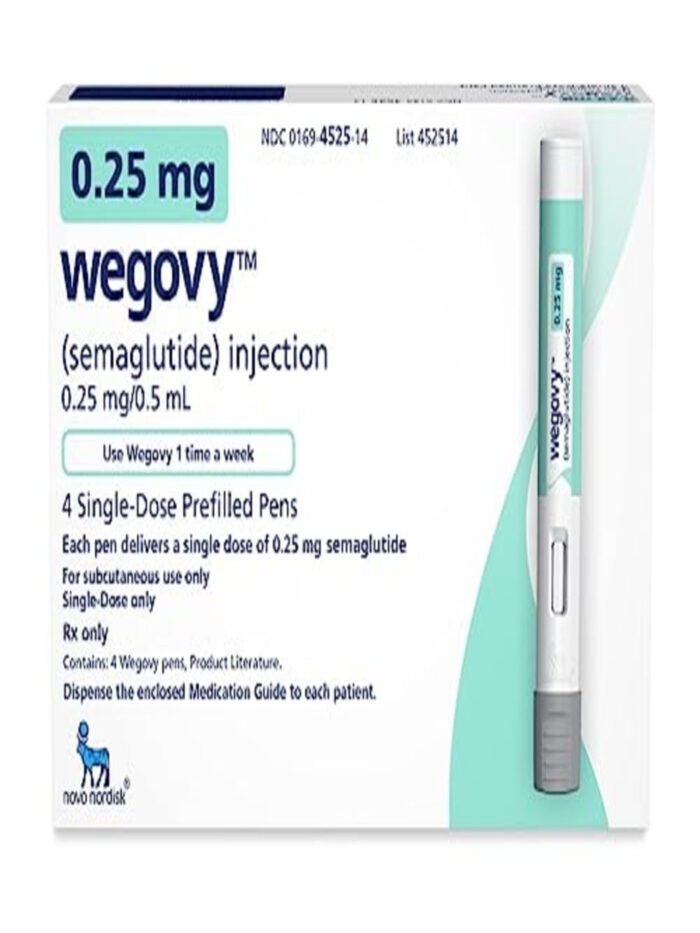 Wegovy 0.25 mg pen
