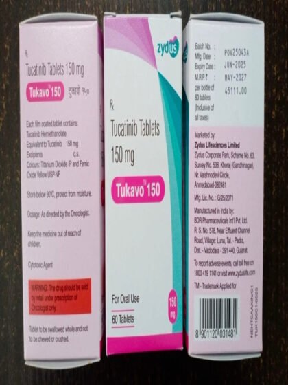 Tucatinib 150 mg tablets