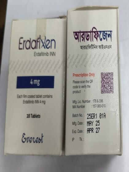 Erdafitinib 4 mg Tablet
