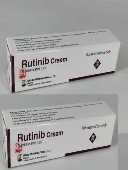 Ruxolitinib cream