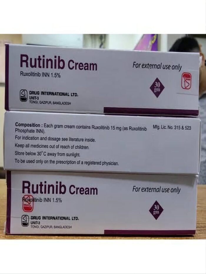 Ruxolitinib cream