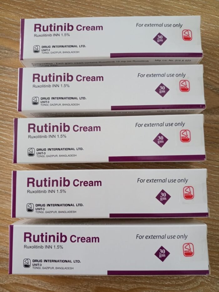 Ruxolitinib cream